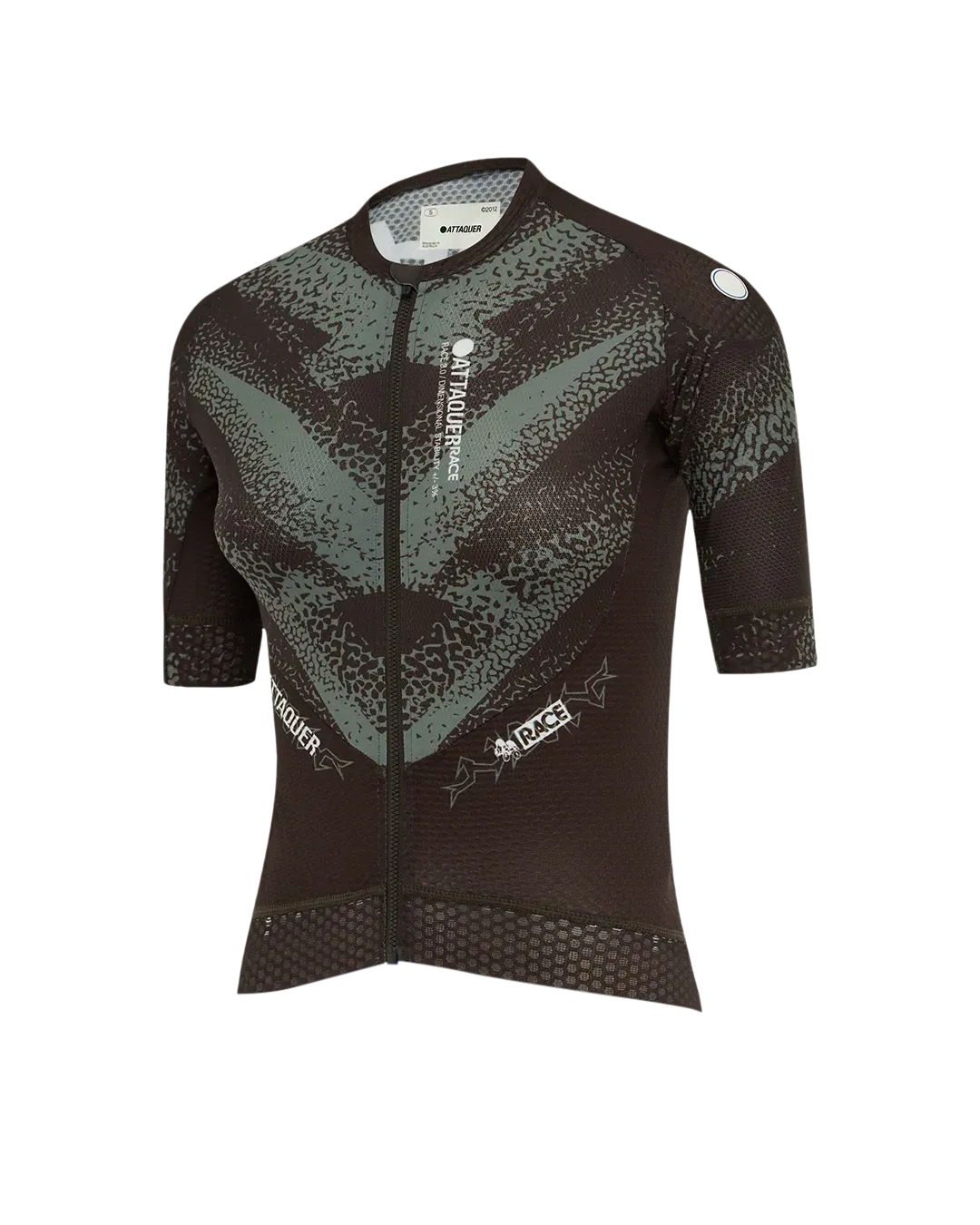 Womens Race Jersey Brown-Attaquer-Attaquer