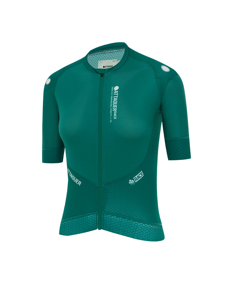 Womens Race Jersey Emerald