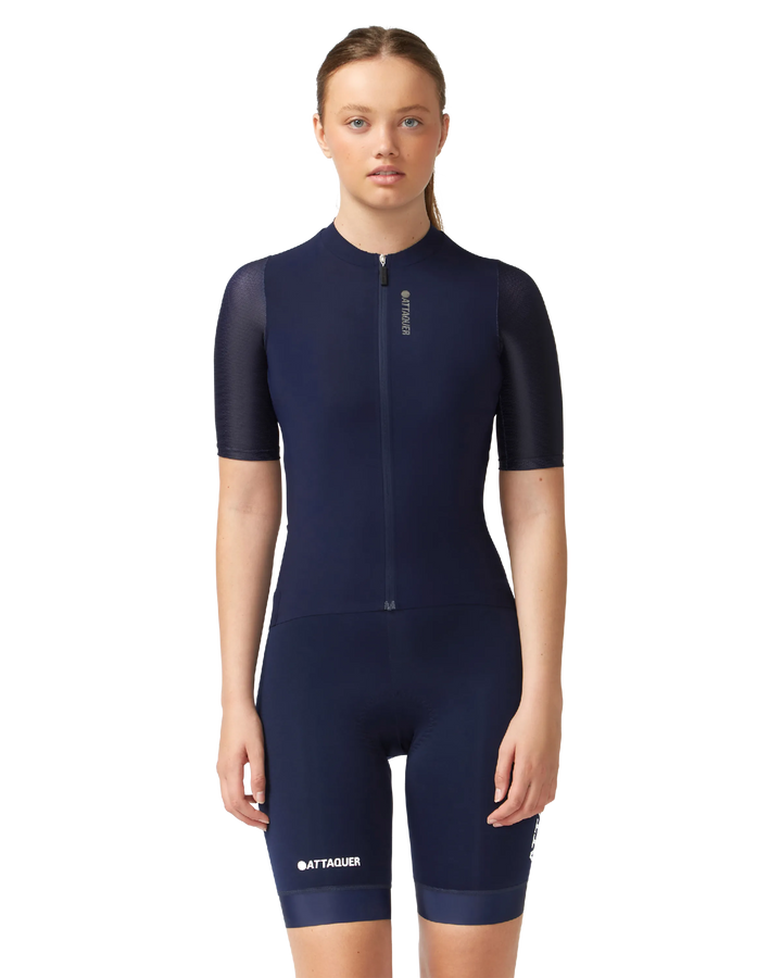 Womens Race Jersey Navy-Attaquer Dead Stock-Attaquer