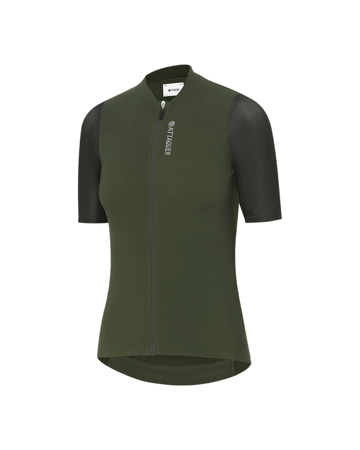Womens Race Jersey Pine-Attaquer feature display pdp-hide