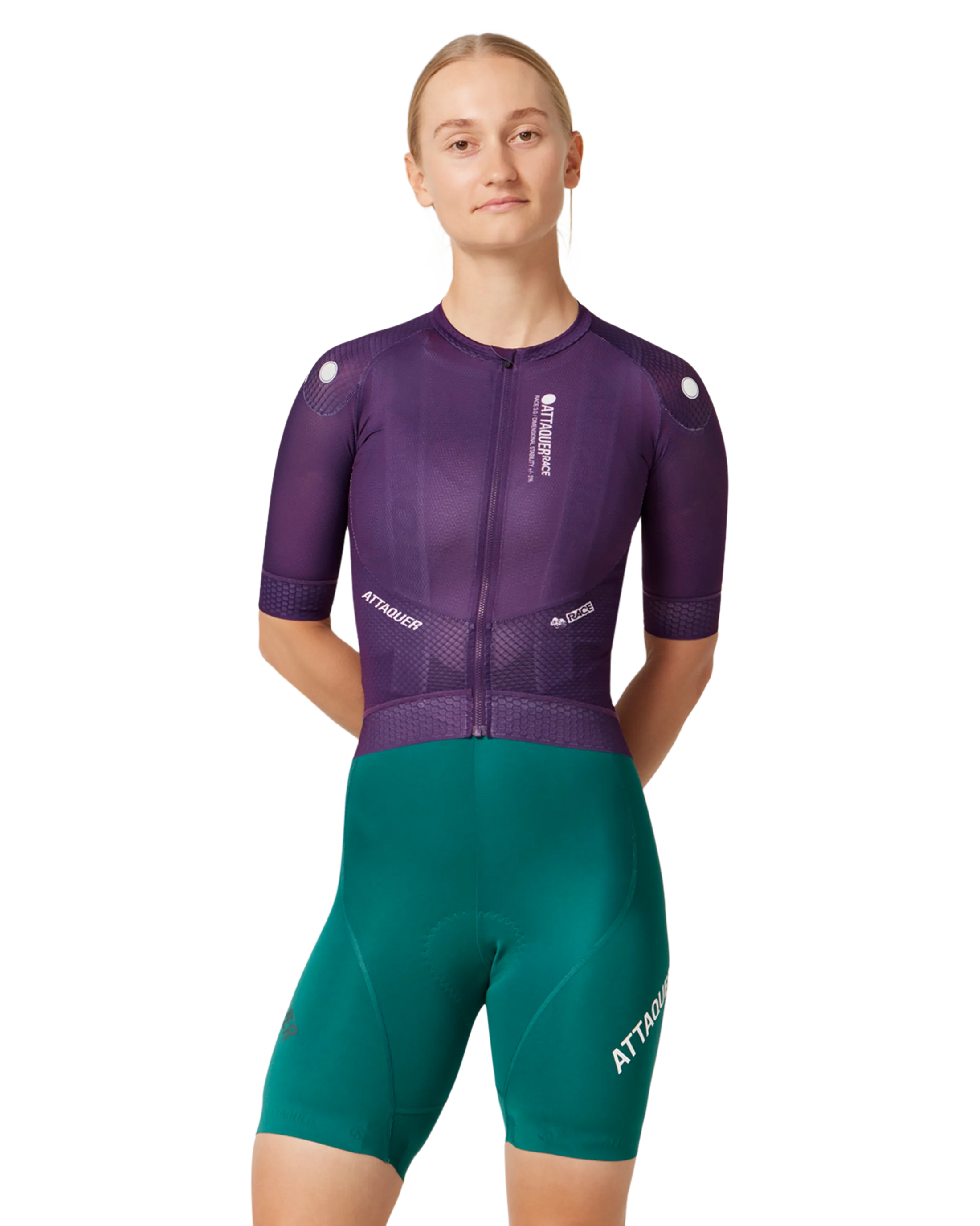 Womens Race Jersey Purple-Attaquer-Attaquer