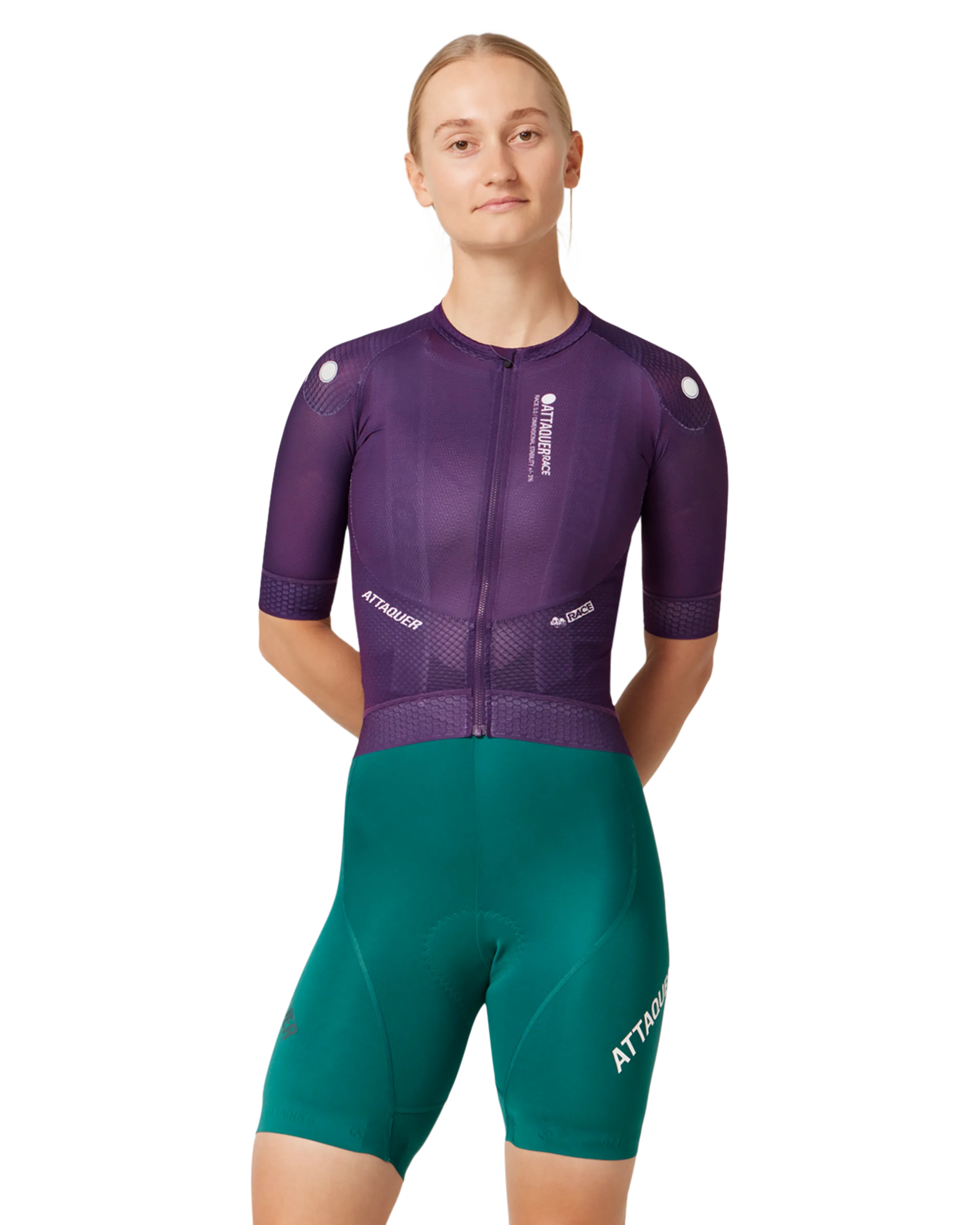 Womens Race Jersey Purple-Attaquer-Attaquer