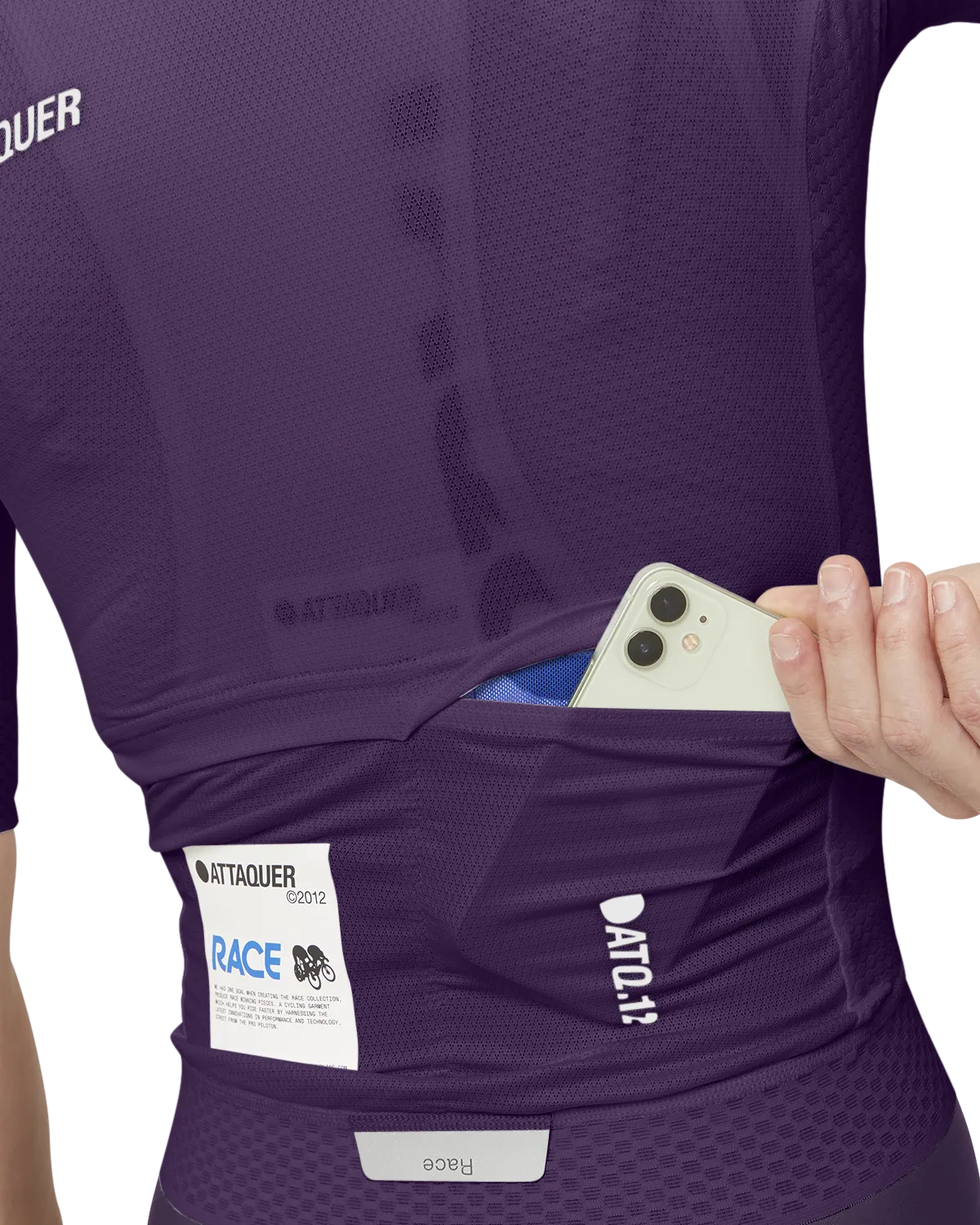 Womens Race Jersey Purple-Attaquer-Attaquer