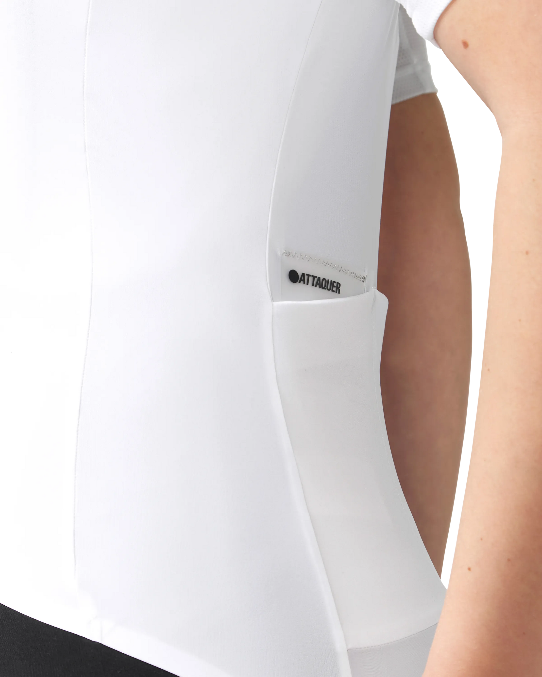 Womens Race Jersey White-Attaquer Dead Stock-Attaquer