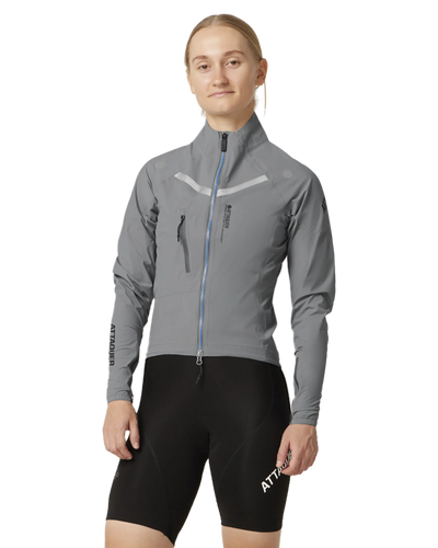 Womens Race Rain Jacket Grey-Attaquer-Attaquer