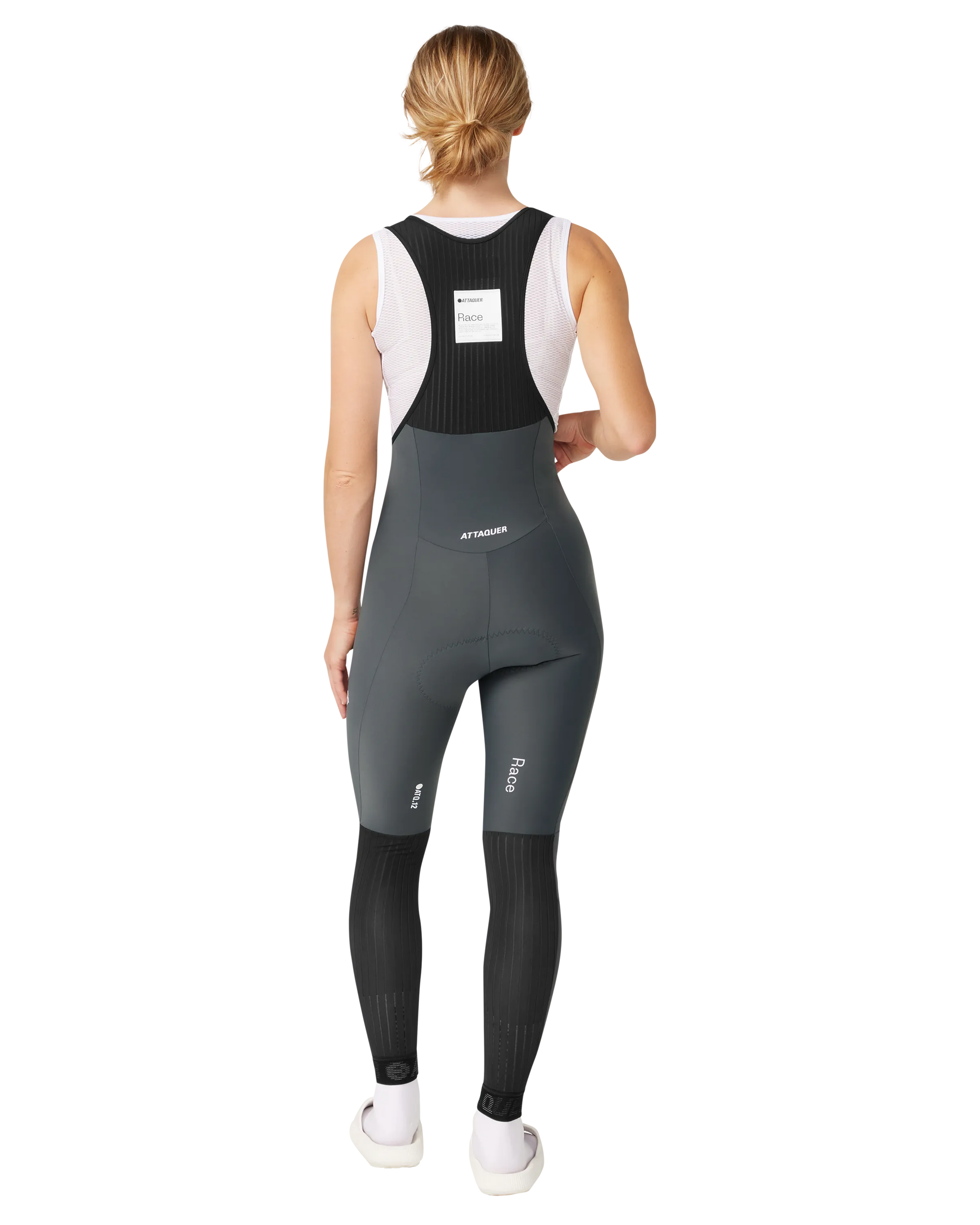 Womens Race Winter Bib Longs Anthracite-Attaquer-Attaquer