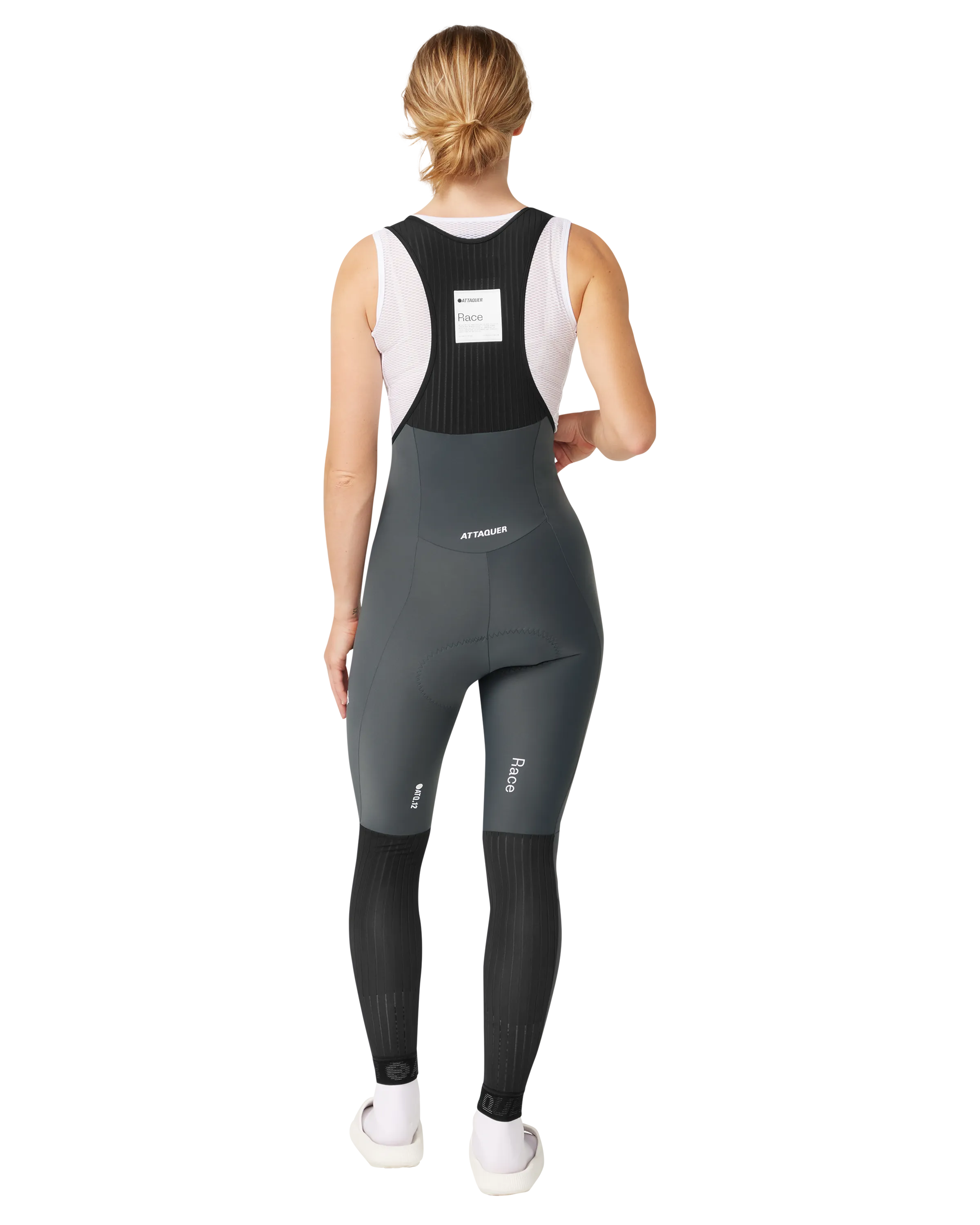 Womens Race Winter Bib Longs Anthracite-Attaquer-Attaquer