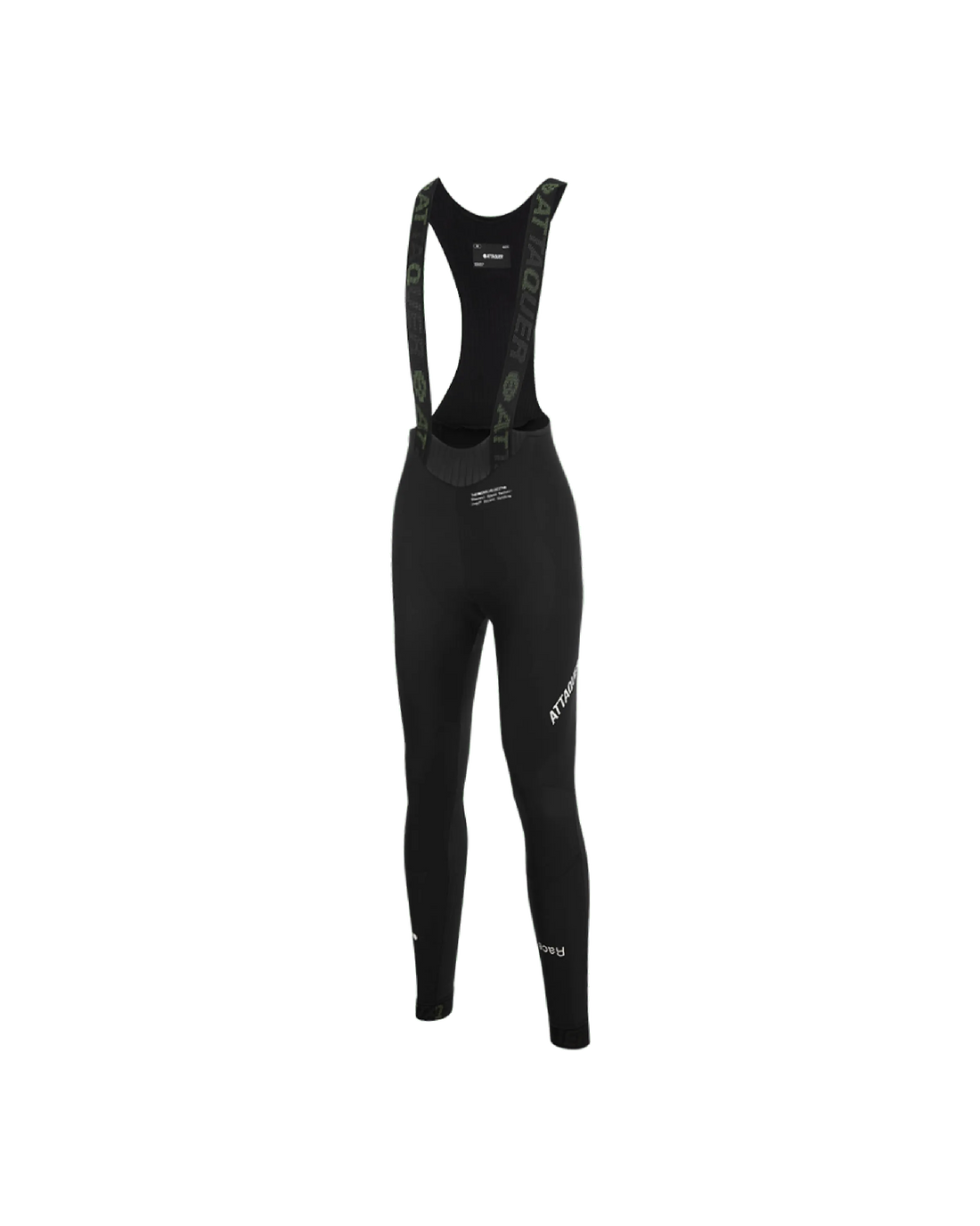 Womens Race Winter Bib Longs Black