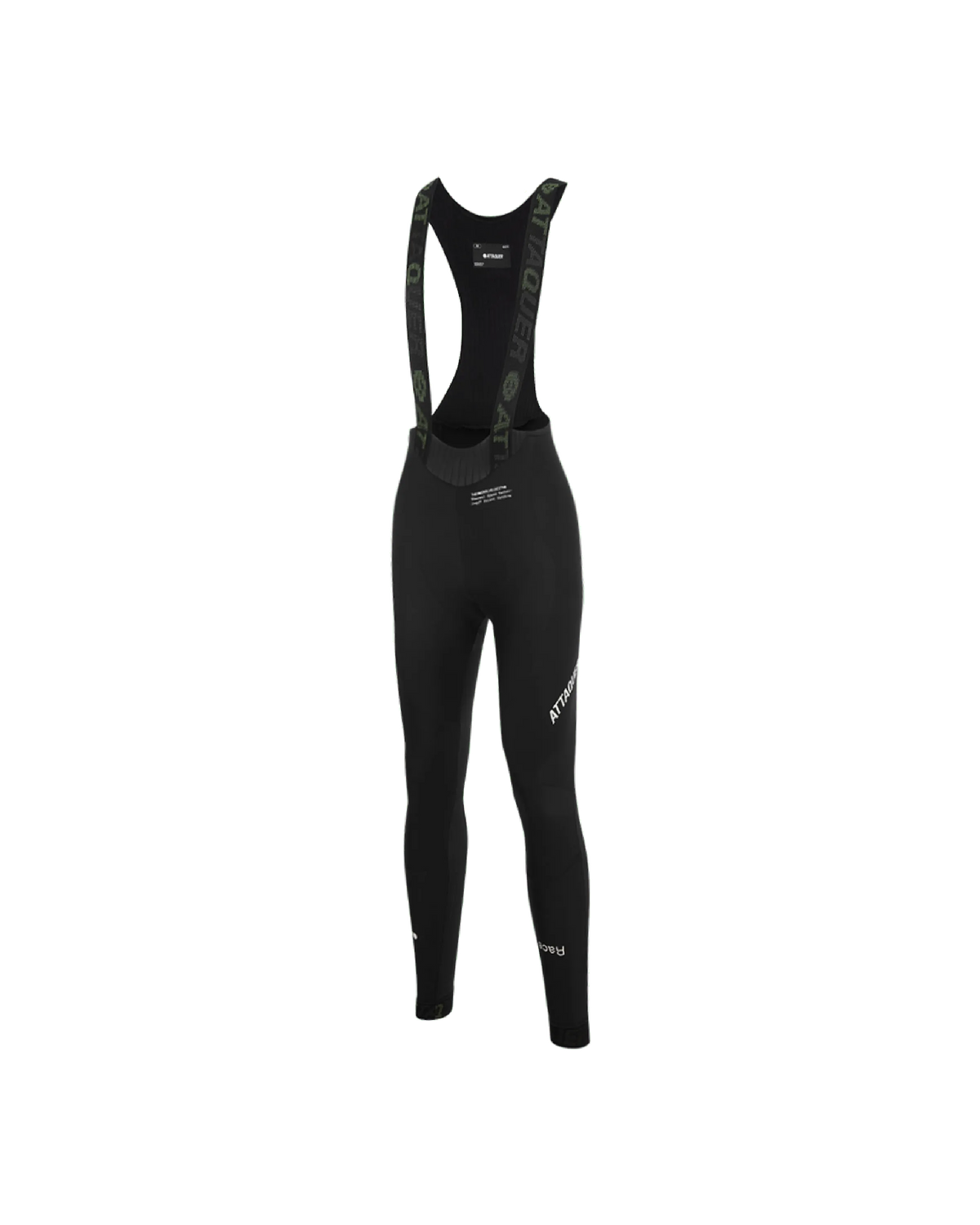 Womens Race Winter Bib Longs Black-Attaquer feature display pdp-hide