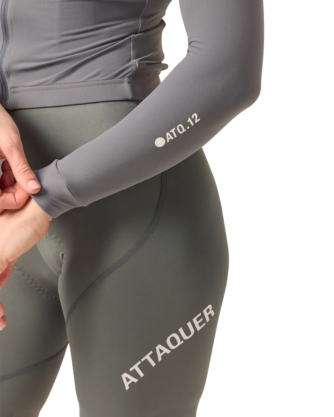 Womens Race Winter Long Sleeved Jersey Anthracite-Attaquer-Attaquer