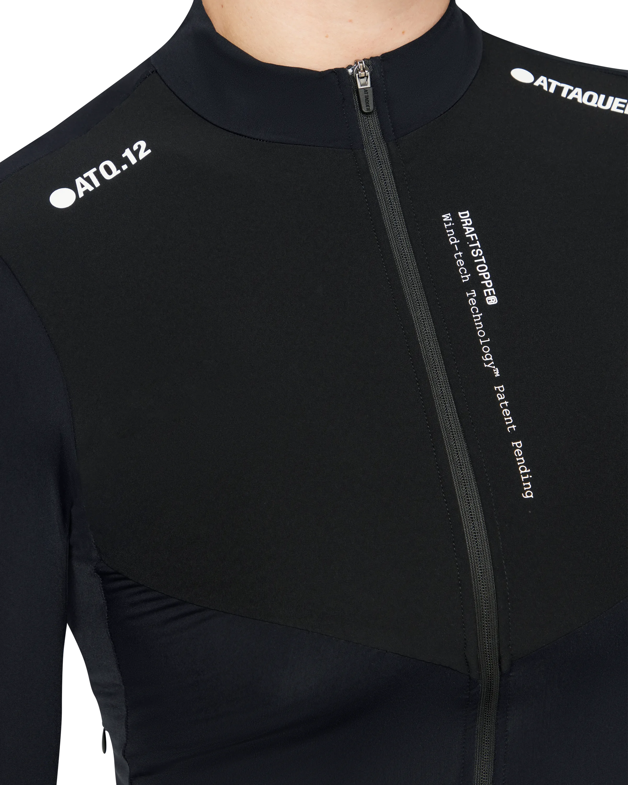 Womens Race Winter Long Sleeved Jersey Black-Attaquer-Attaquer