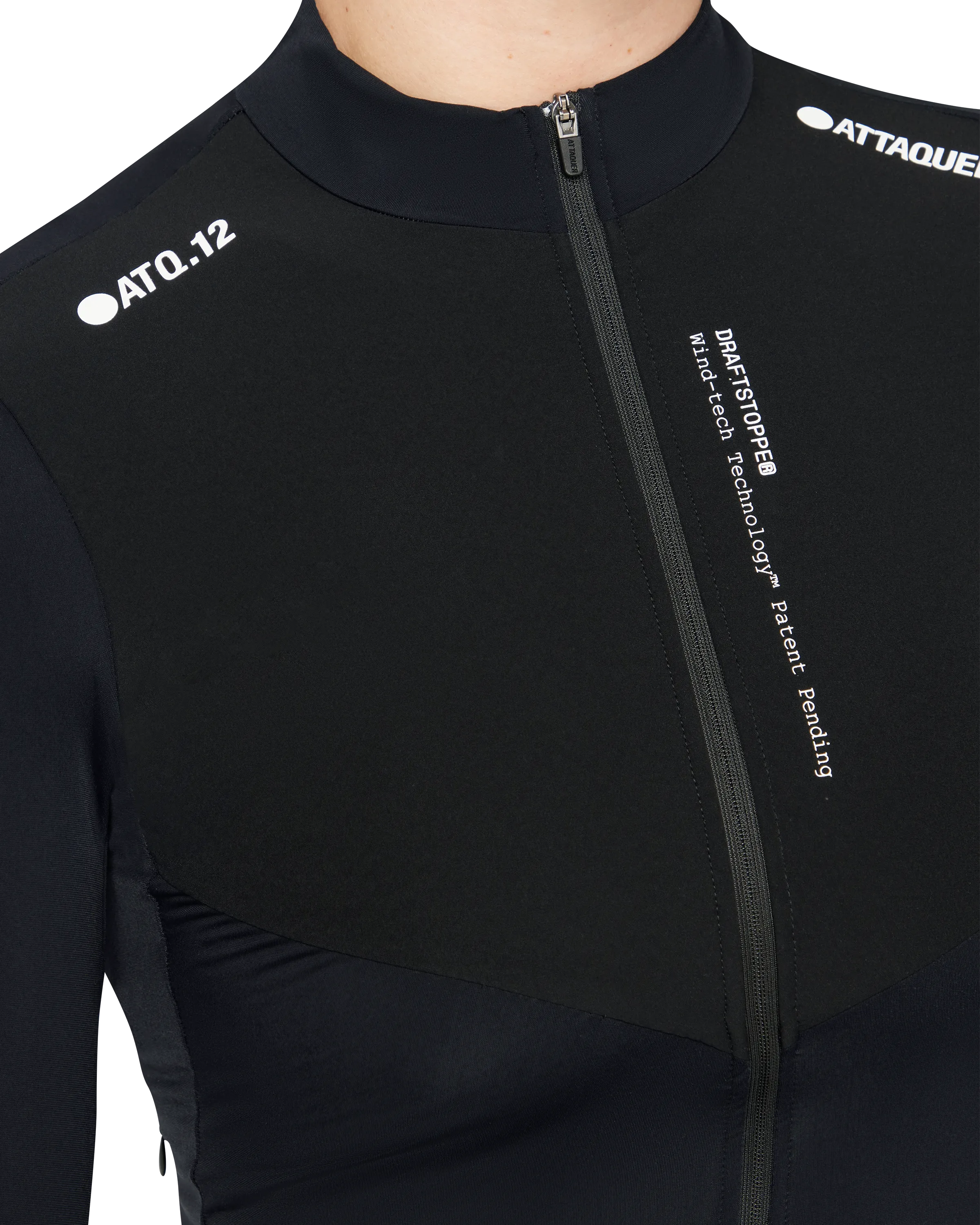 Womens Race Winter Long Sleeved Jersey Black-Attaquer-Attaquer