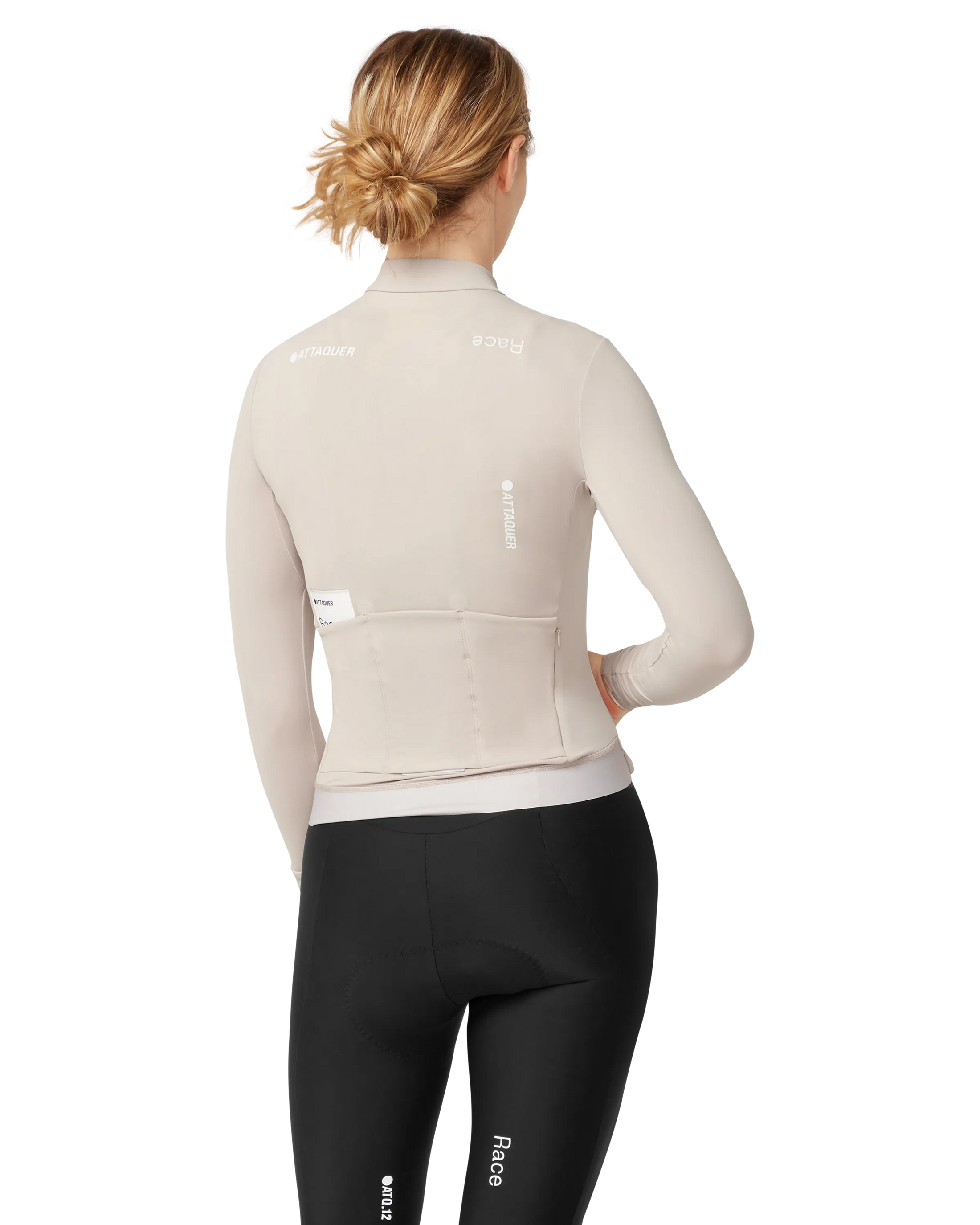 Womens Race Winter Long Sleeved Jersey Eggshell-Attaquer-Attaquer