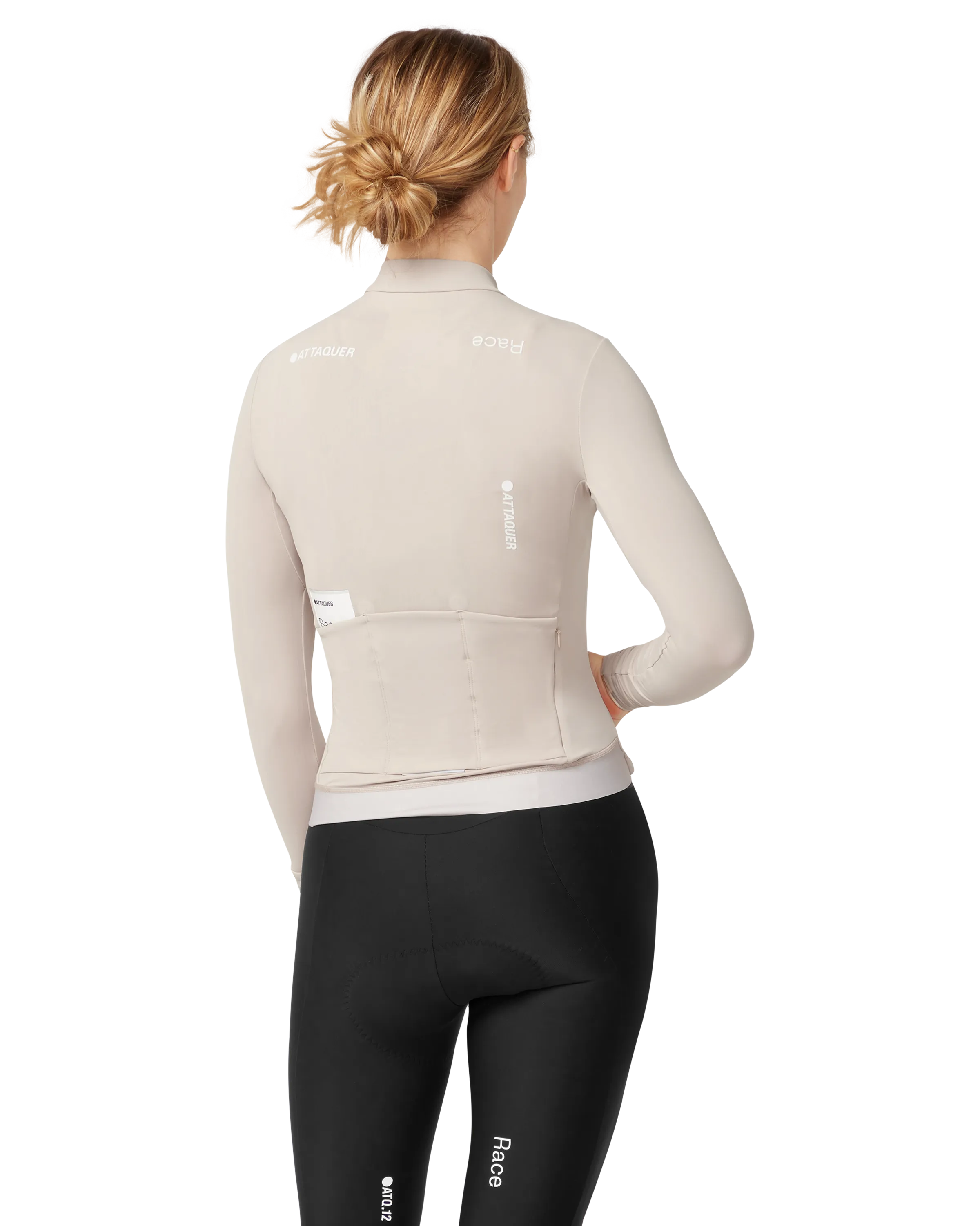 Womens Race Winter Long Sleeved Jersey Eggshell-Attaquer-Attaquer