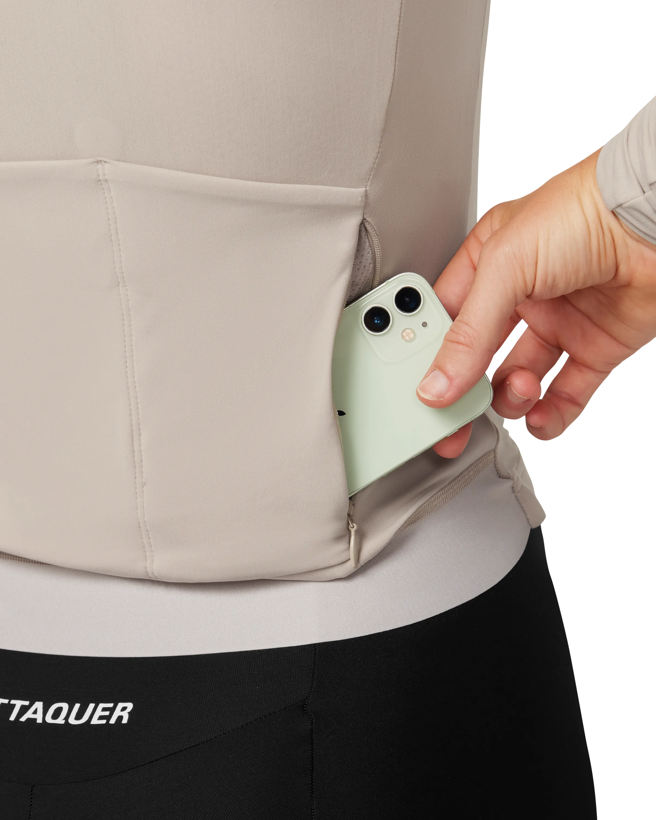 Womens Race Winter Long Sleeved Jersey Eggshell-Attaquer-Attaquer