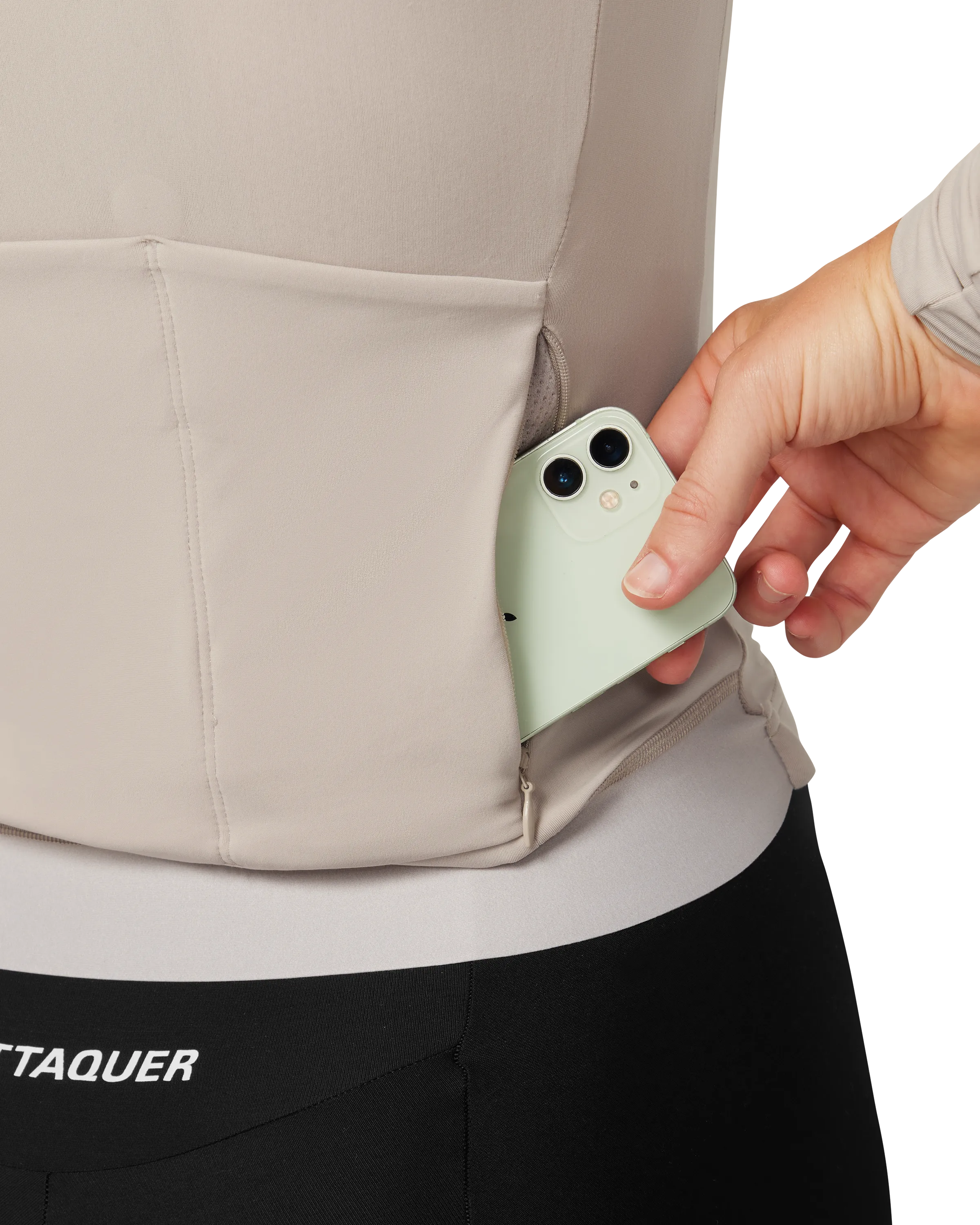 Womens Race Winter Long Sleeved Jersey Eggshell-Attaquer-Attaquer