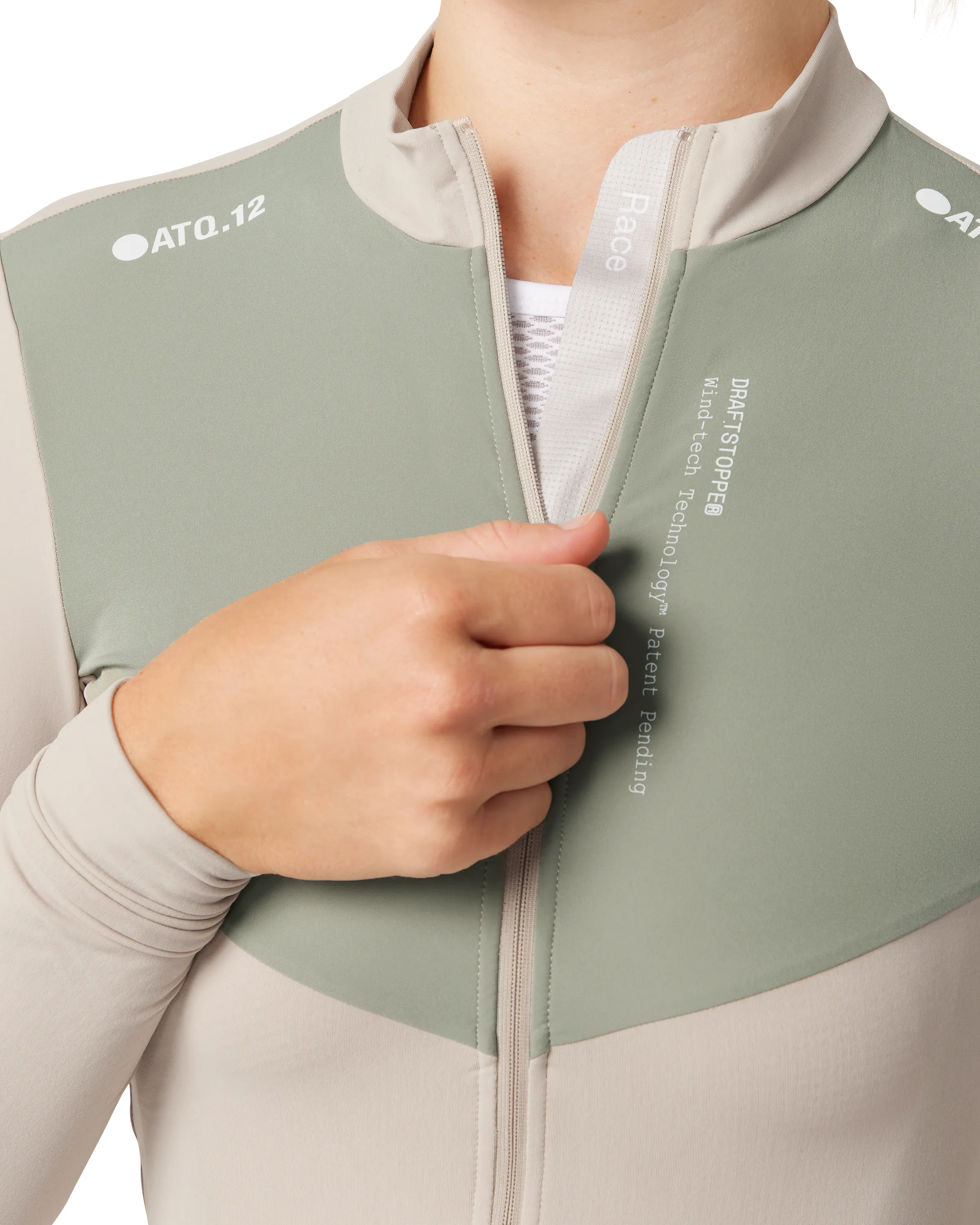 Womens Race Winter Long Sleeved Jersey Eggshell-Attaquer-Attaquer