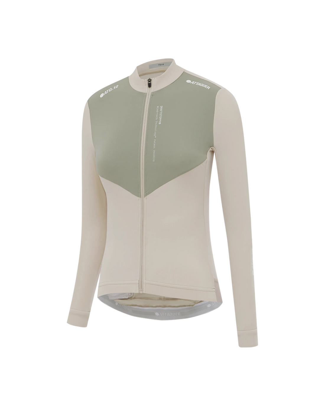 Womens Race Winter Long Sleeved Jersey Eggshell
