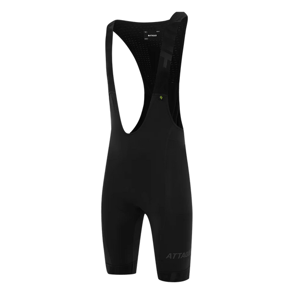 All Day Bib Short Black/Tonal Reflective Logo feature display