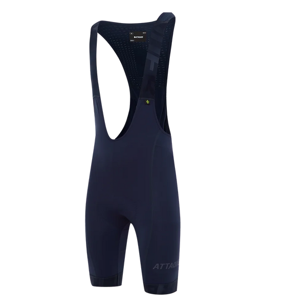 All Day Bib Short Navy/Tonal Reflective Logo feature display