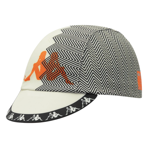 Attaquer Kappa Cycling Cap White Cream main feature display