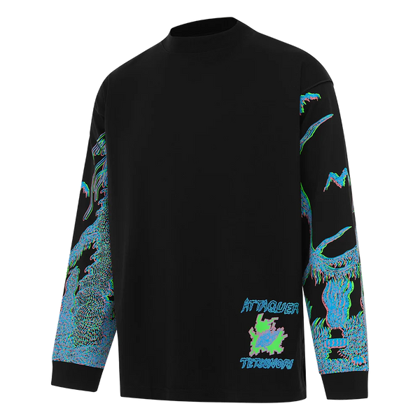 ATQ Tetsunori 3D Vegetation LS Tee feature display