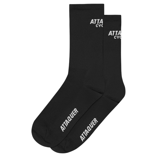 Attaquer Club Logo Socks Black main feature display