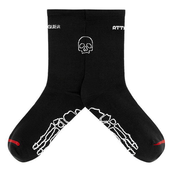 Attaquer Intra Skull Socks Black main