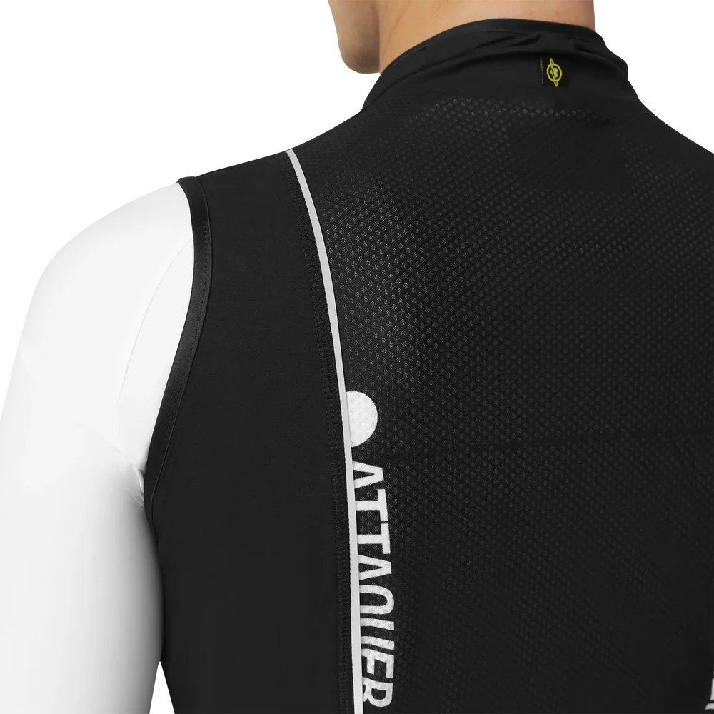 Intra Womens Stow Gilet Black | Attaquer Cycling Gilet
