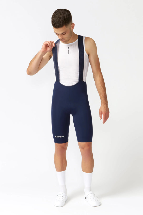 Attaquer Race 2.0 Bibs Navy White Logo main