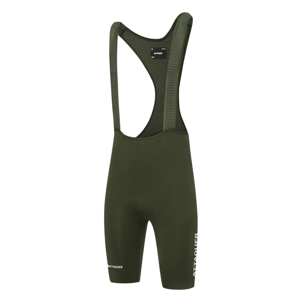 Attaquer Mens Race Bib Short 2.0 Pine/Reflective Logo feature