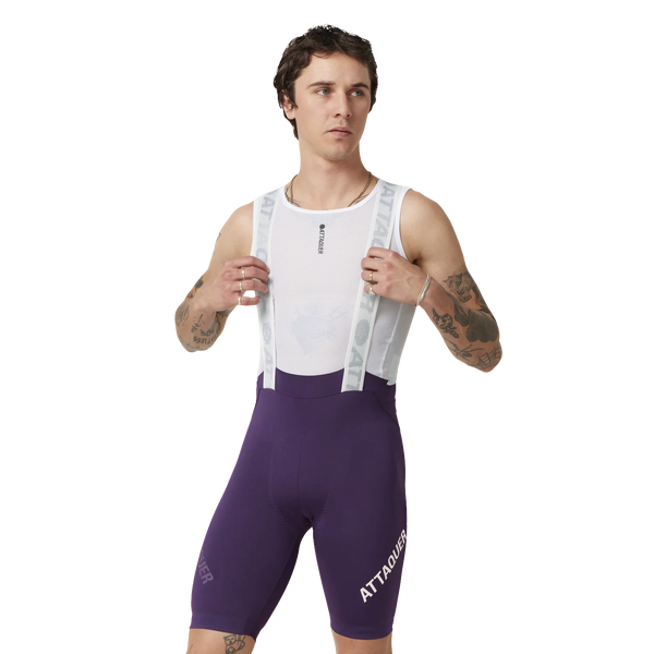 Attaquer Mens Race Bib Short Purple main