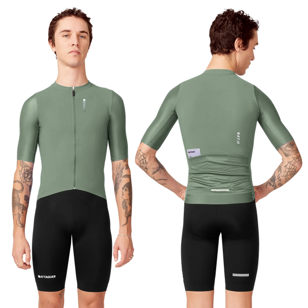 Attaquer Mens Race Jersey Army main