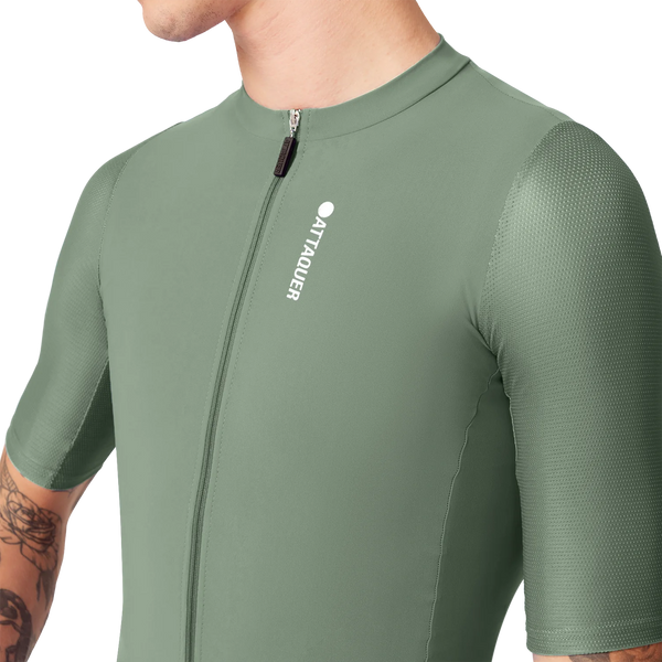 Attaquer Mens Race Jersey Army main