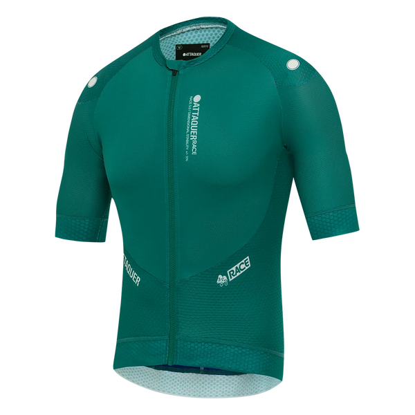 Attaquer Mens Race Jersey Emerald featured display lifestyle