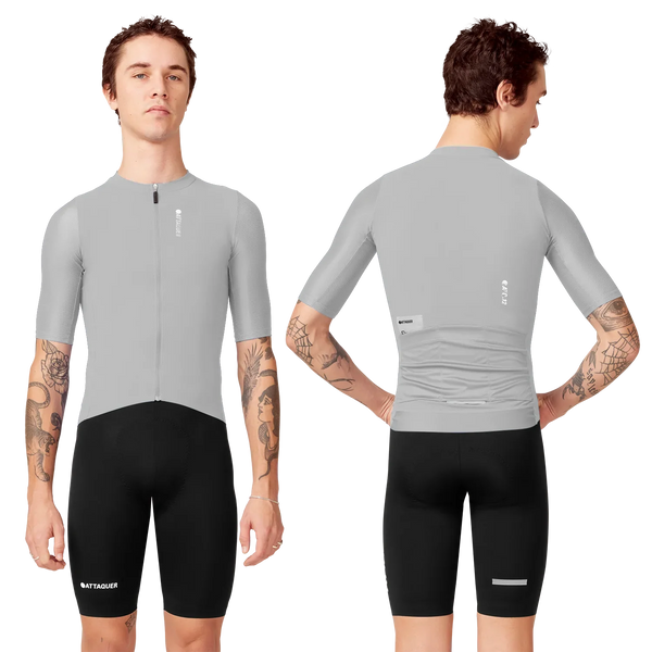 Attaquer Mens Race Jersey Grey main