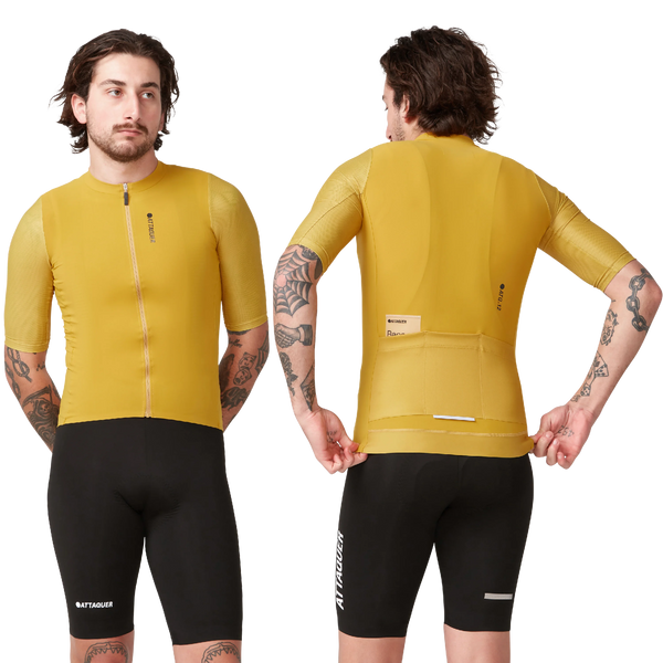 Mens Race Jersey Marigold main