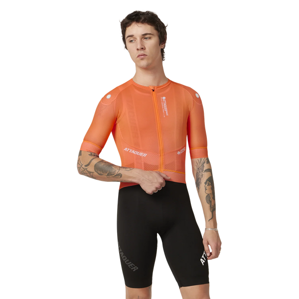 Attaquer Mens Race Jersey Solar Orange main