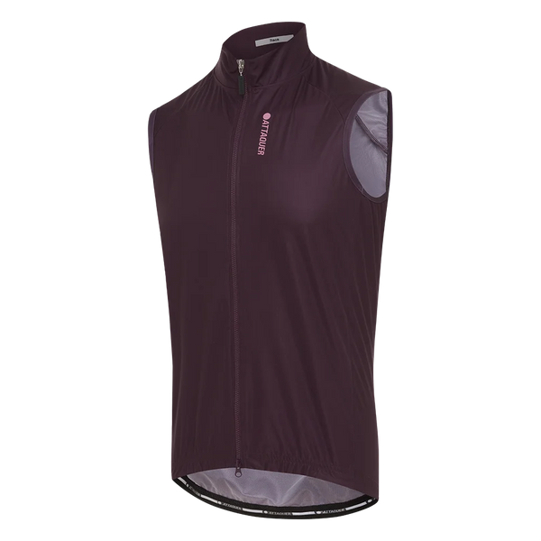 Race Rain Softshell Gilet Burgundy feature display