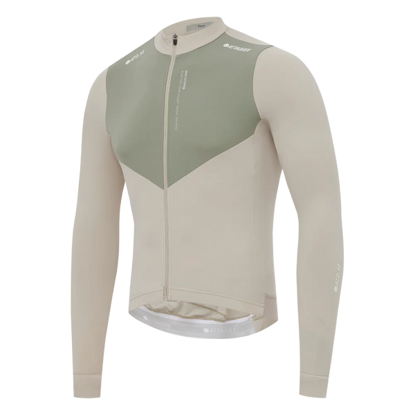 Race Winter Long Sleeved Jersey Eggshell feature display