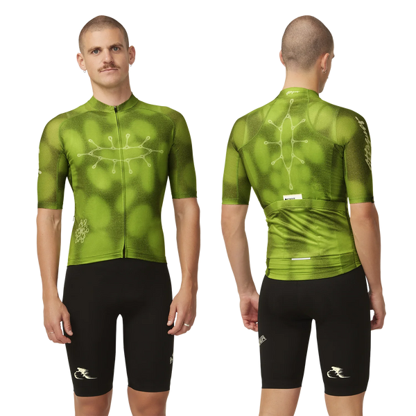 Attaquer Mens SOL Amphibian All Day Jersey Green main