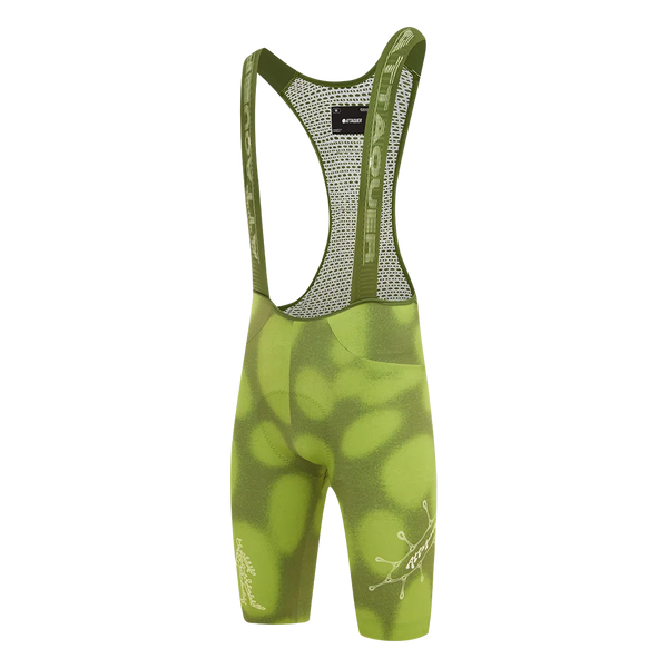 Attaquer Mens SOL Amphibian Race Bib Short Green feature display