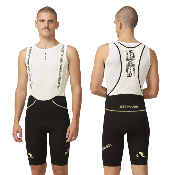 Attaquer Mens SOL Race Bib Short Black main