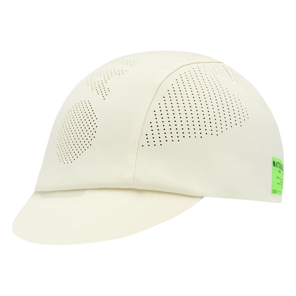 Tech Cap Vertical Logo Eggshell feature display main