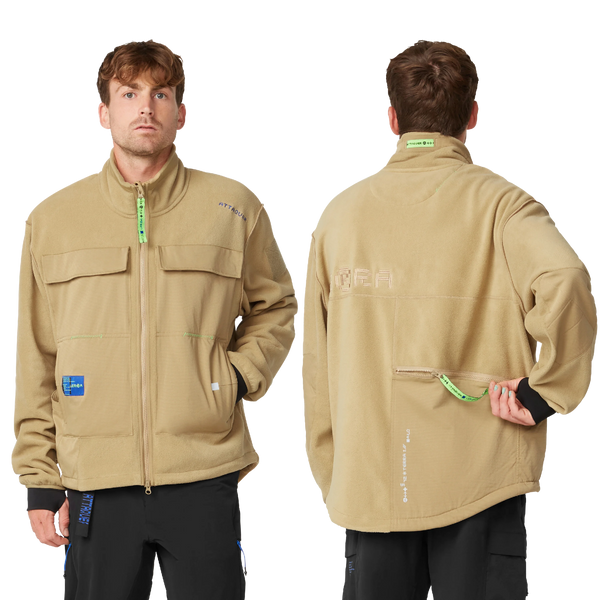 Attaquer Terra Fleece Jacket Sand display main