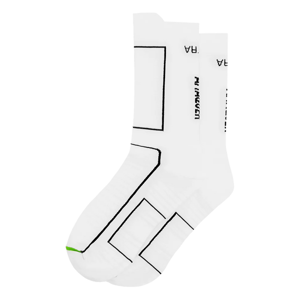 Attaquer Unisex Ultra Socks White main feature display