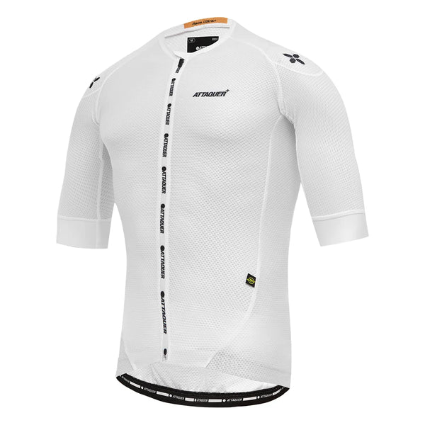 ULTRA + Climbers Jersey White - Attaquer Cycling Jersey