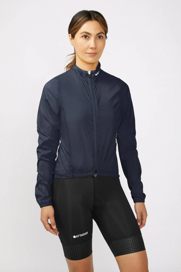 Womens A-Line Lightweight Jacket Navy main