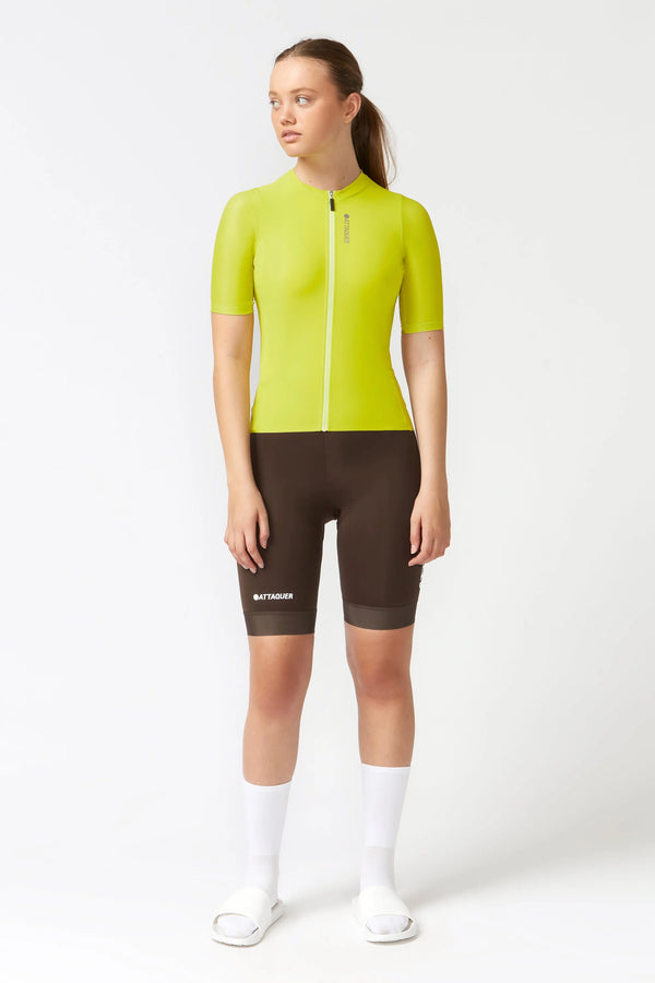 Attaquer Womens Race SS Jersey 2.0 Lime main hoverimage