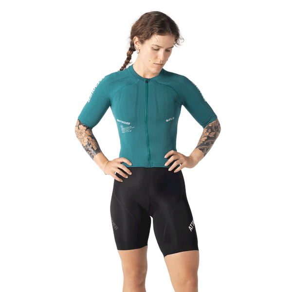 Attaquer Womens Race Jersey Seamless Emerald main